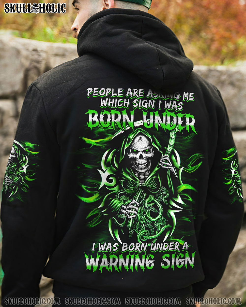 WARNING SIGN REAPER ALL OVER PRINT - TLTM1312222