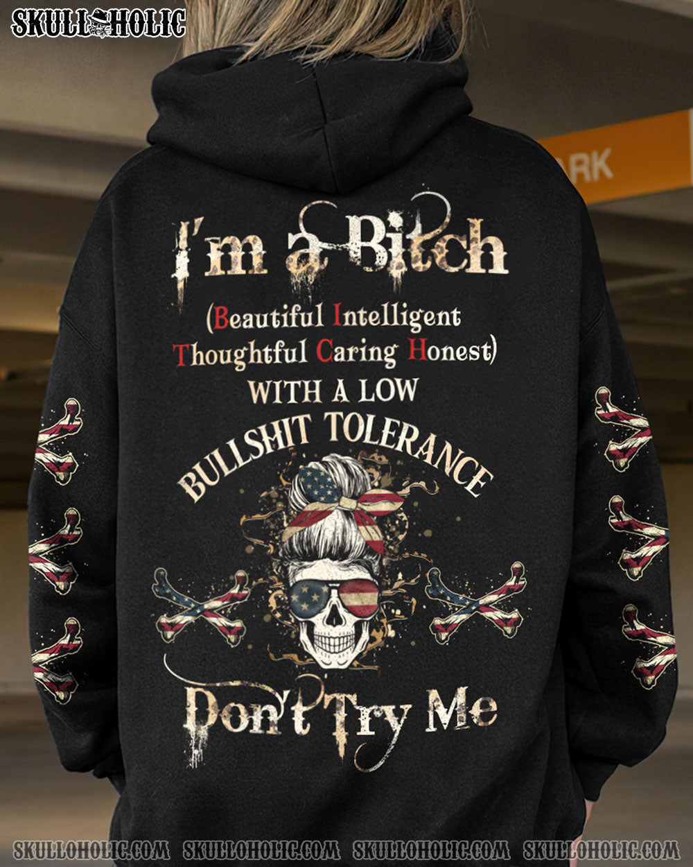 I'M A B DON'T TRY ME ALL OVER PRINT - YHHG0712221