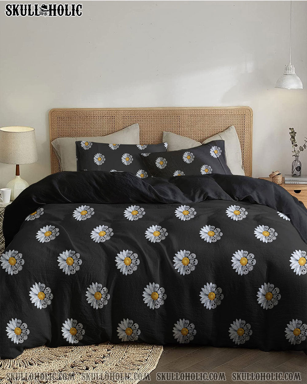 SUGAR SKULL DAISY BEDDING SET - NO0808225