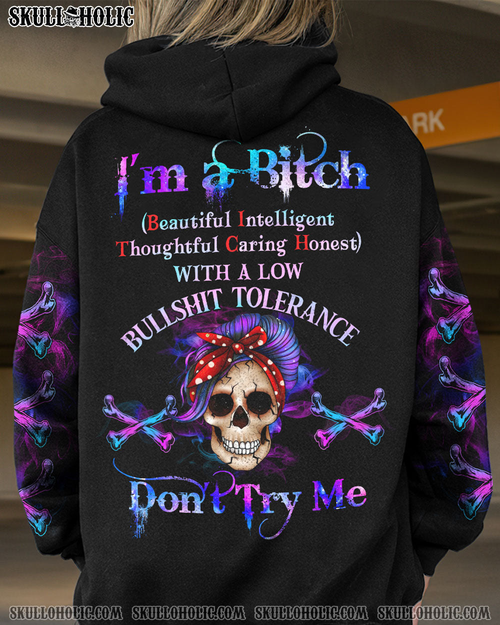 I'M A B DON'T TRY ME ALL OVER PRINT - YHHG1312223