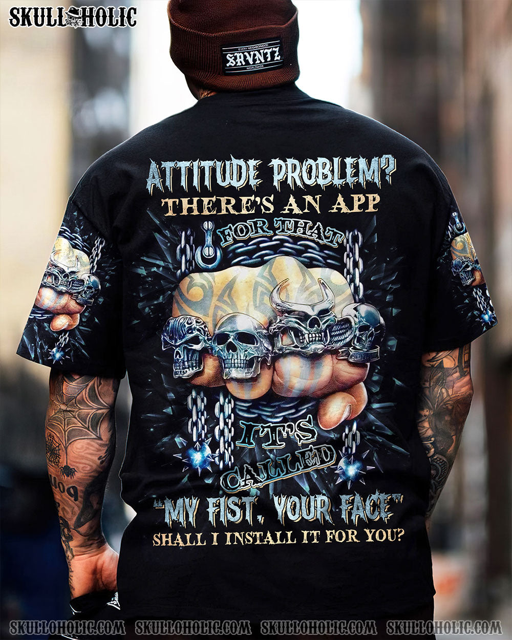 ATTITUDE PROBLEM ALL OVER PRINT - TLNZ1904232