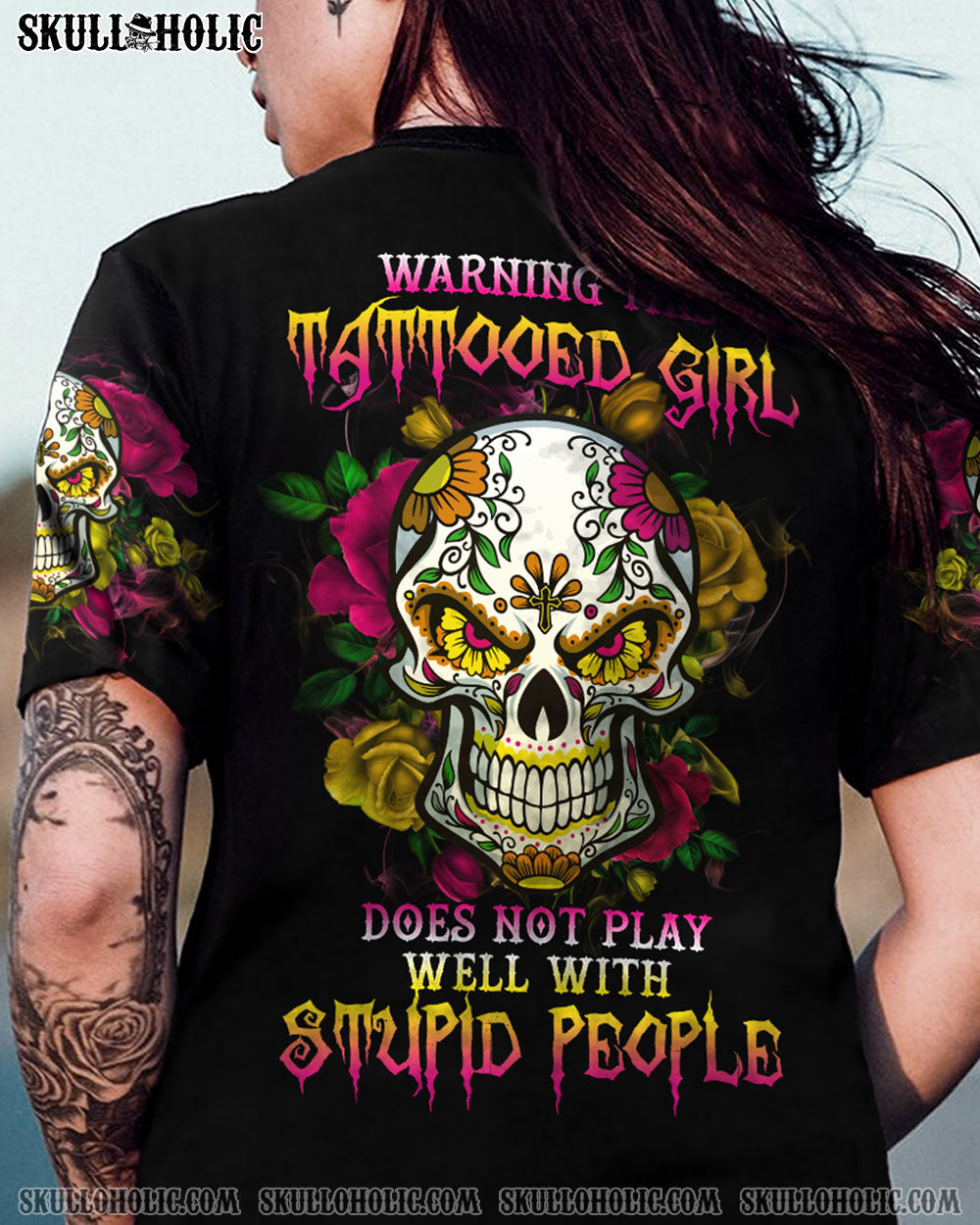 WARNING THIS TATTOOED GIRL ALL OVER PRINT - YHHG2212221