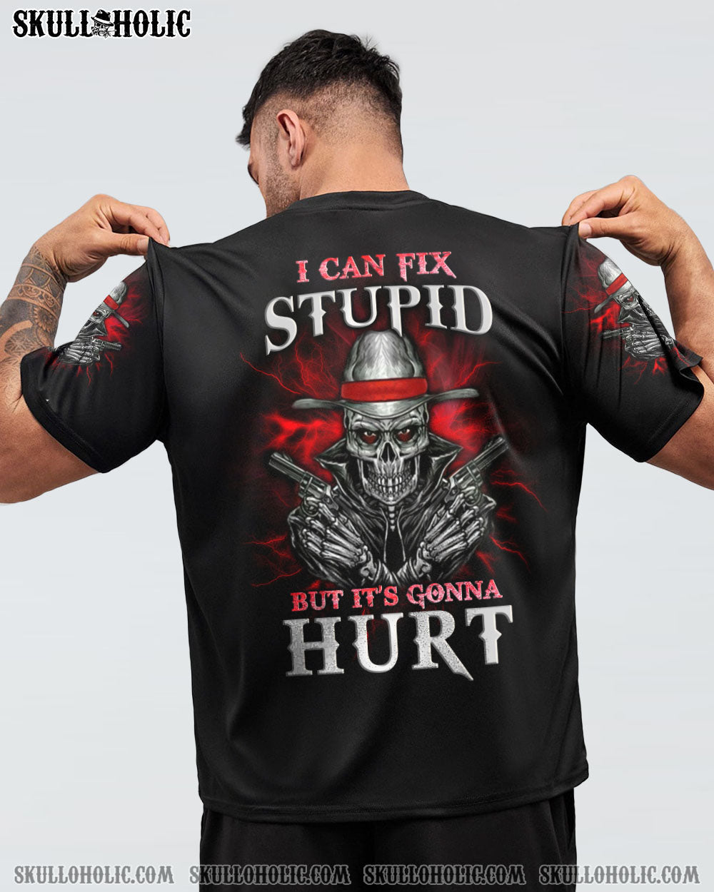 I CAN FIX STUPID BUT IT'S GONNA HURT ALL OVER PRINT - YHLN2312225