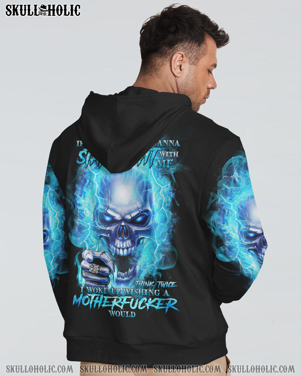 IF YOU THINK YOU WANNA FIRE SKULL ALL OVER PRINT - TLTR1511221