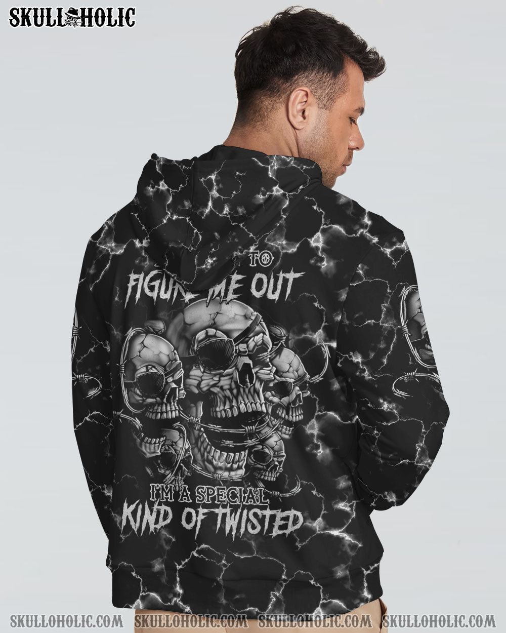 DON'T TRY TO FIGURE ME OUT MAD SKULL ALL OVER PRINT - TLTM1512223