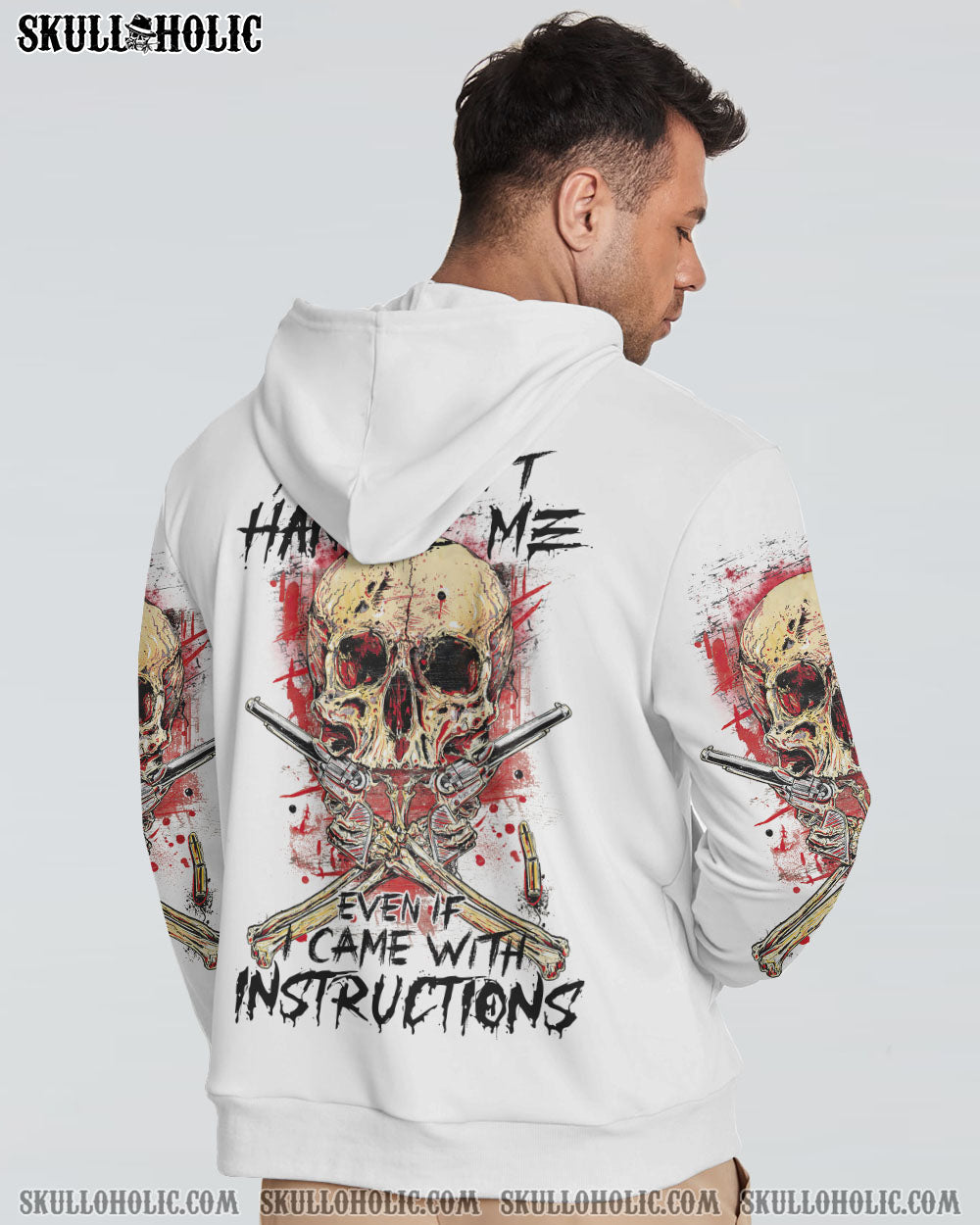 YOU COULDN'T HANDLE ME BONES G SKULL ALL OVER PRINT - TLTR0712224