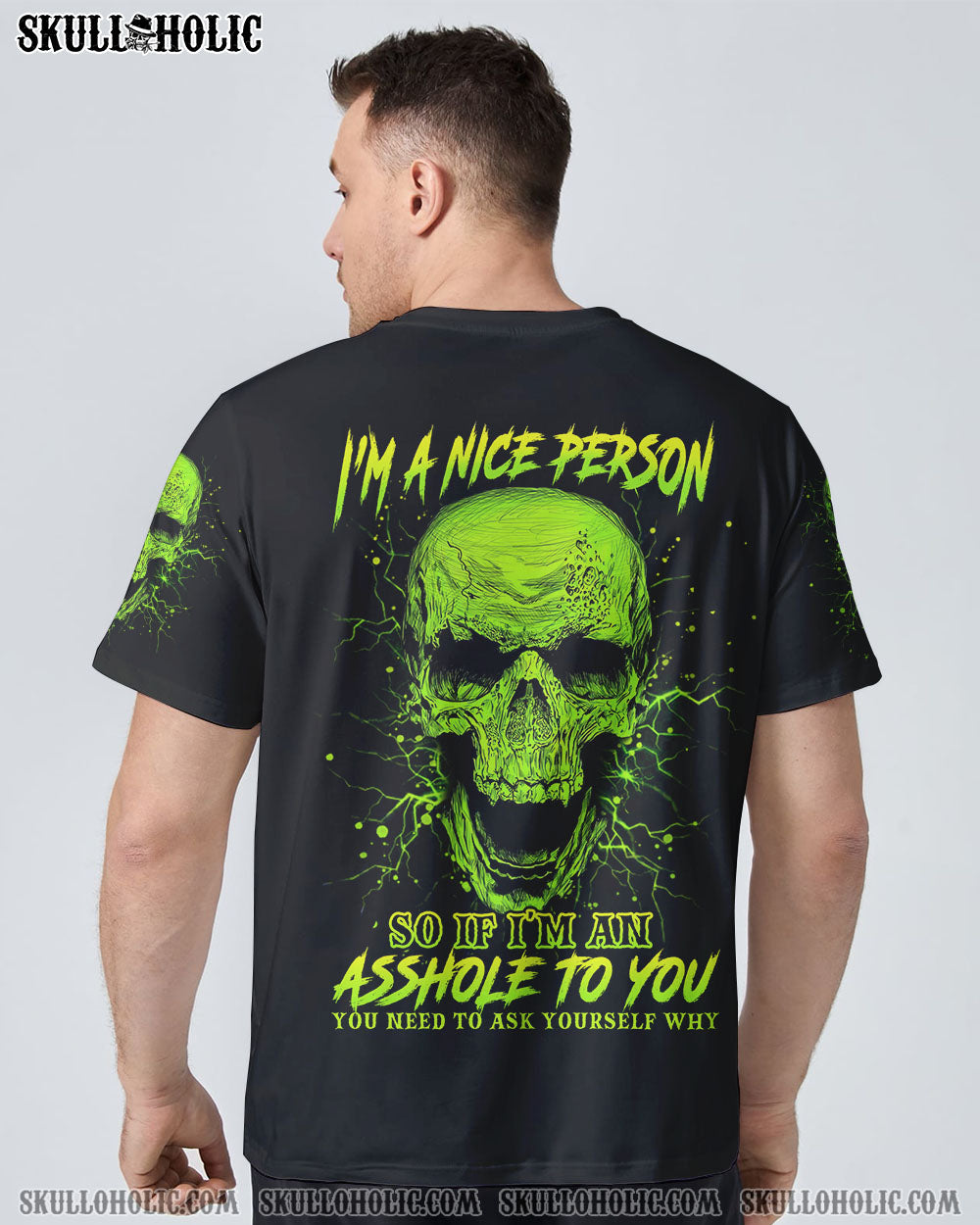 (HOT DEAL) I'M A NICE PERSON SKULL ALL OVER PRINT - YHHN0508222