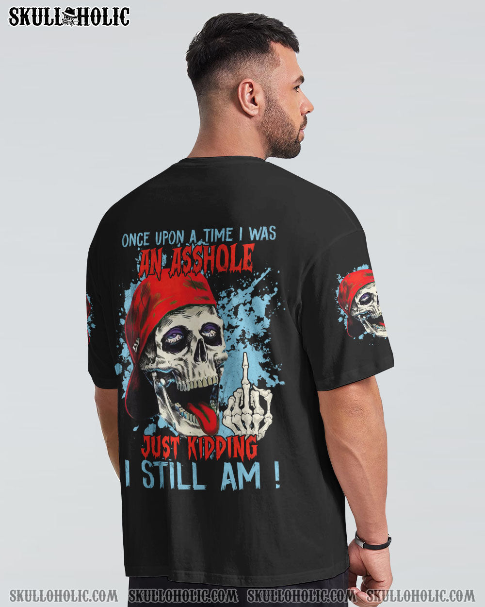 ONCE UPON A TIME SKULL ALL OVER PRINT - TLTM2208223