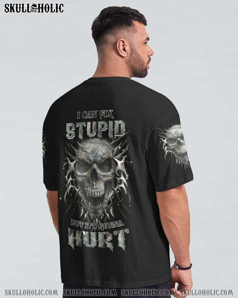 I CAN FIX STUPID BUT IT'S GONNA HURT ALL OVER PRINT - YHHN1008221