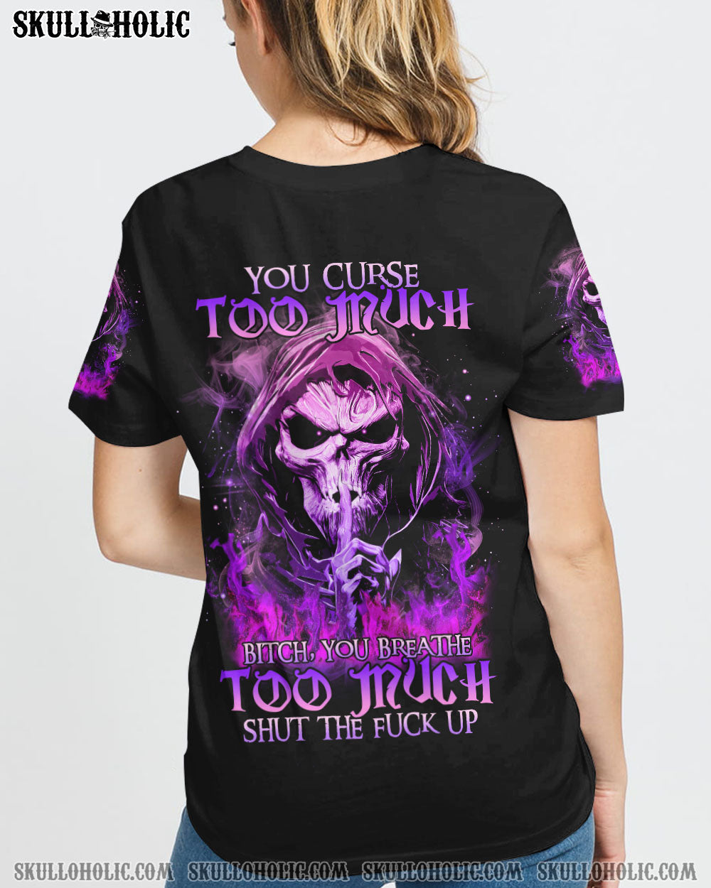 YOU CURSE TOO MUCH REAPER ALL OVER PRINT - TLTR0709221