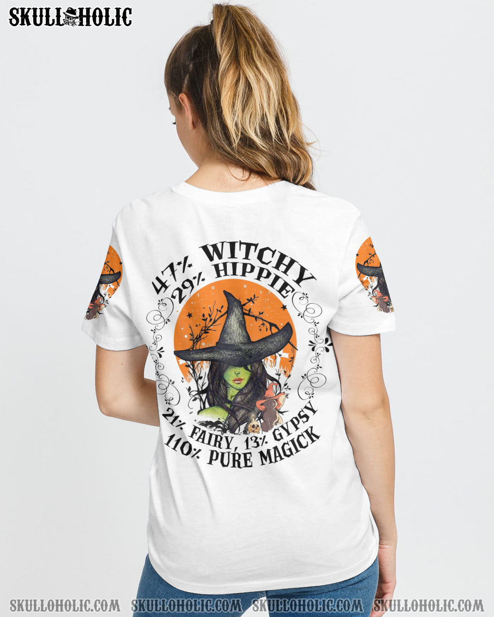 47% WITCH 29% HIPPIE WITCH ALL OVER PRINT - YHTH0408224