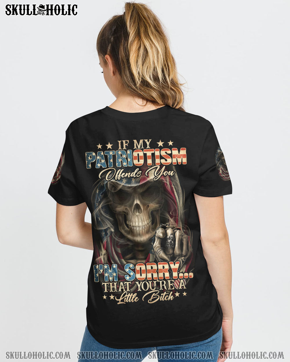 IF MY PATRIOTISM OFFENDS YOU REAPER ALL OVER PRINT - YHTY1008224