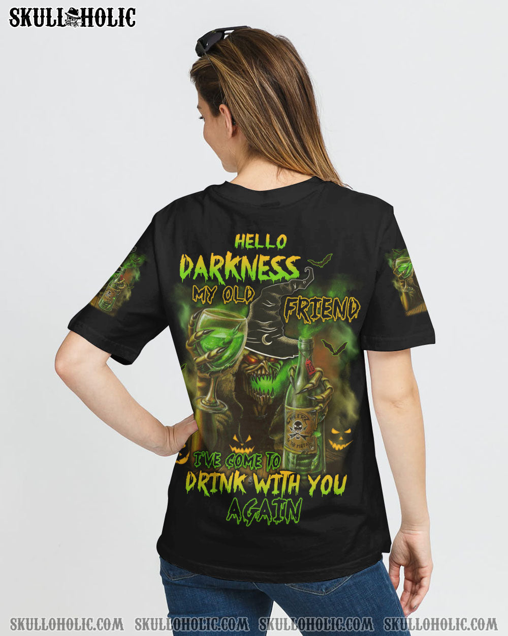 HELLO DARKNESS MY OLD FRIEND WITCH ALL OVER PRINT - TLTW0108221