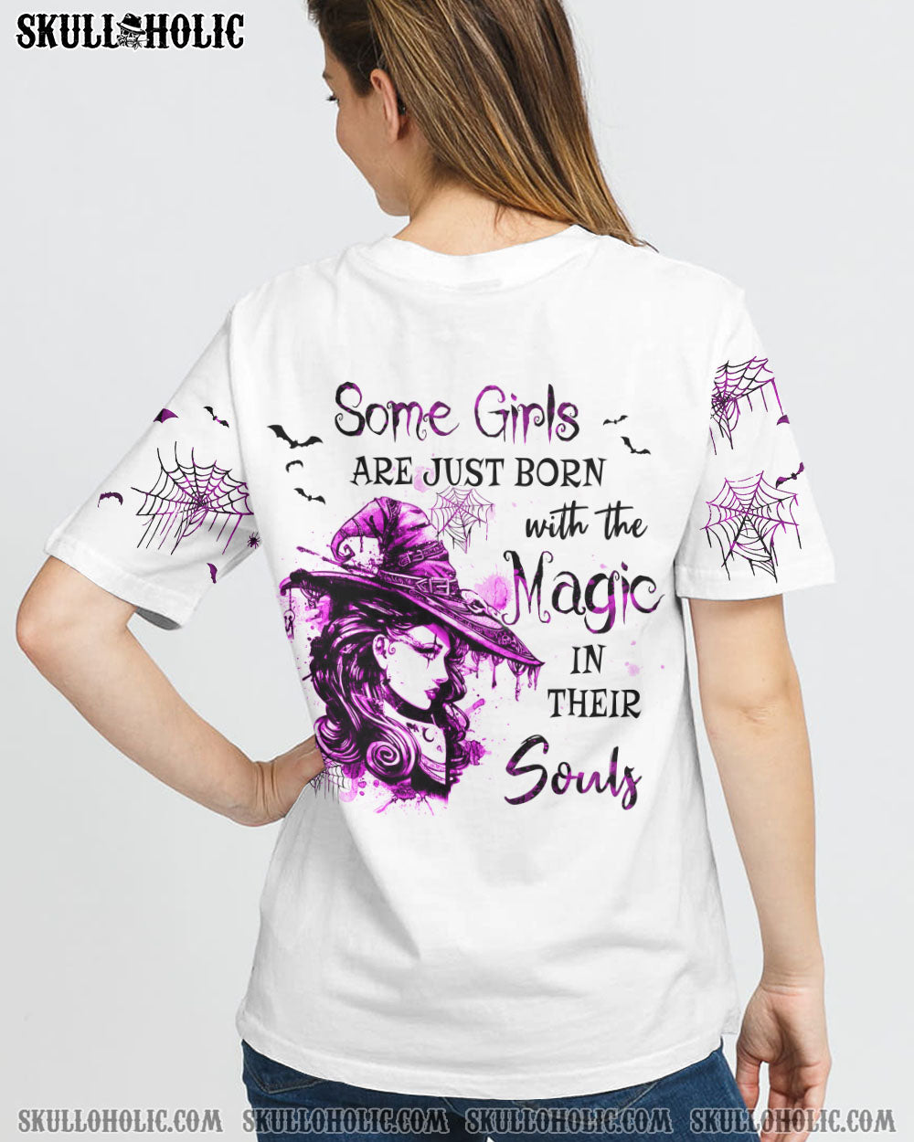 SOME GIRLS ARE JUST BORN WITH THE MAGIC ALL OVER PRINT - YHTH0709221