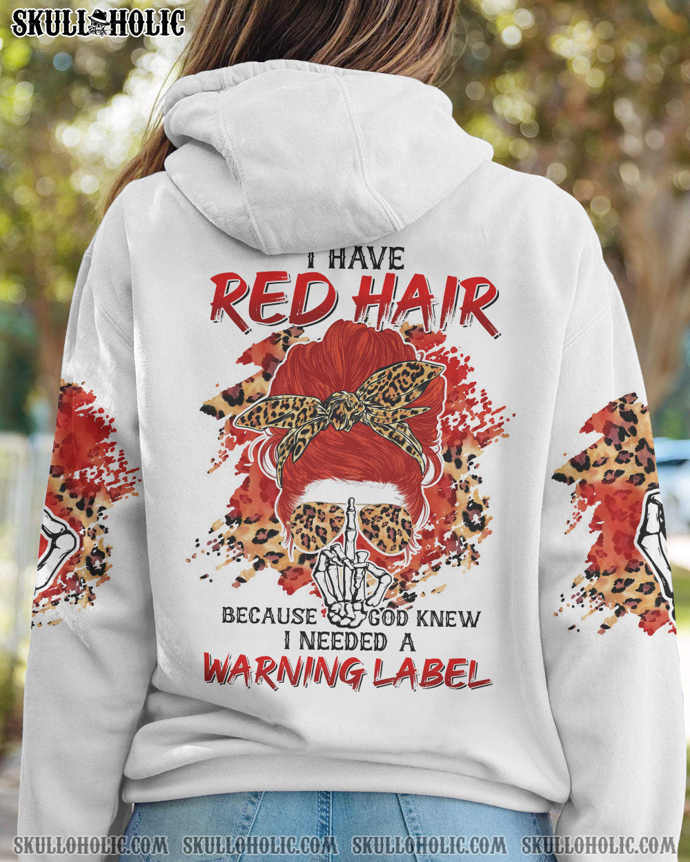 I HAVE RED HAIR MESSY BUN ALL OVER PRINT - TLTR1111221