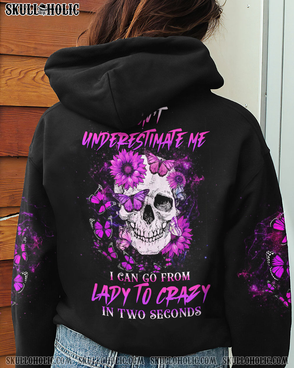 DON'T UNDERESTIMATE ME ALL OVER PRINT - YHHG1212222