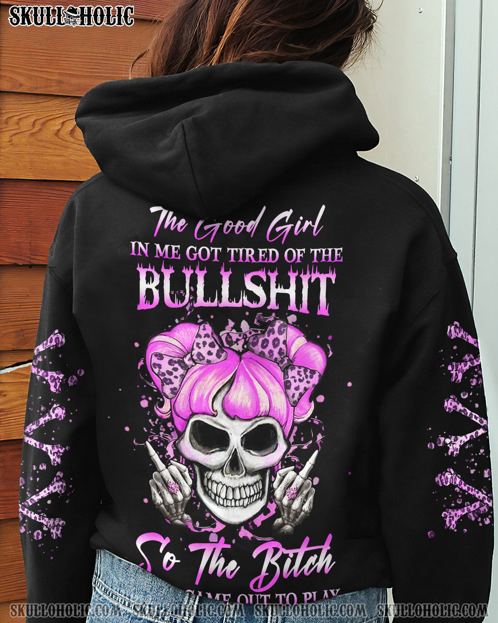 THE GOOD GIRL IN ME ROSE ALL OVER PRINT - YHHG0301234