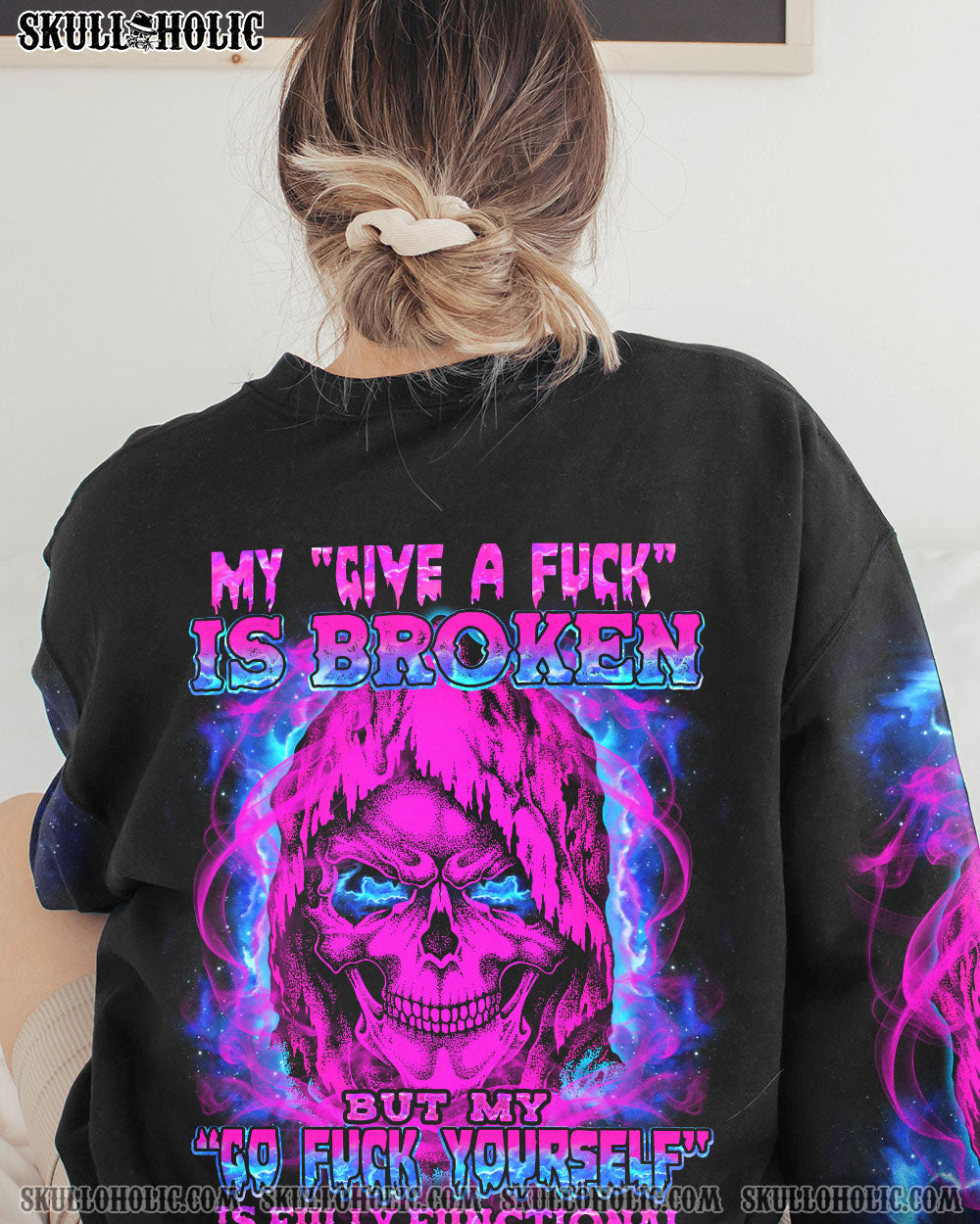 MY GIVE A F IS BROKEN REAPER ALL OVER PRINT - TLTY3110221