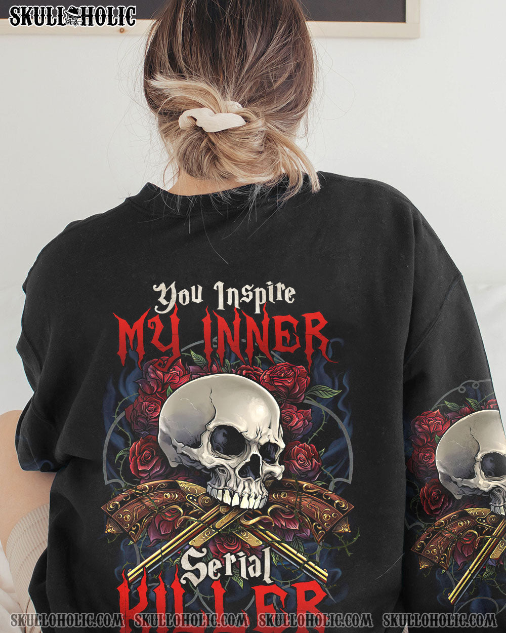 YOU INSPIRE MY INNER D SKULL ALL OVER PRINT - TLTR0710223