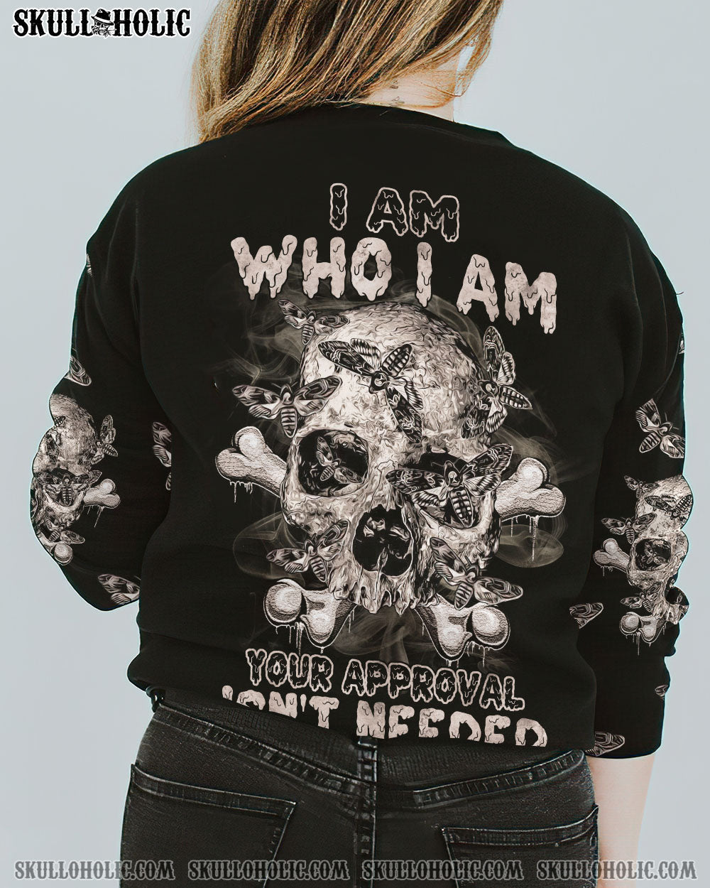 I AM WHO I AM VINTAGE BUTTERFLY ALL OVER PRINT - TLNZ2612222