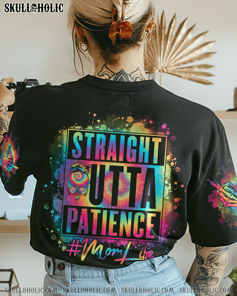 STRAIGHT OUTTA PATIENCE MOM LIFE ALL OVER PRINT - TLNO1003234