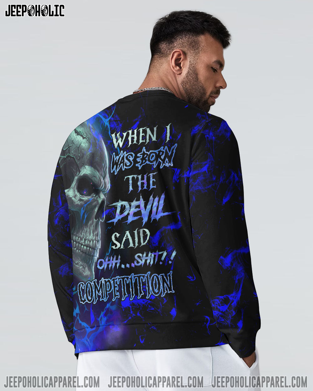 WHEN I WAS BORN SKULL ALL OVER PRINT - TLNZ1703233