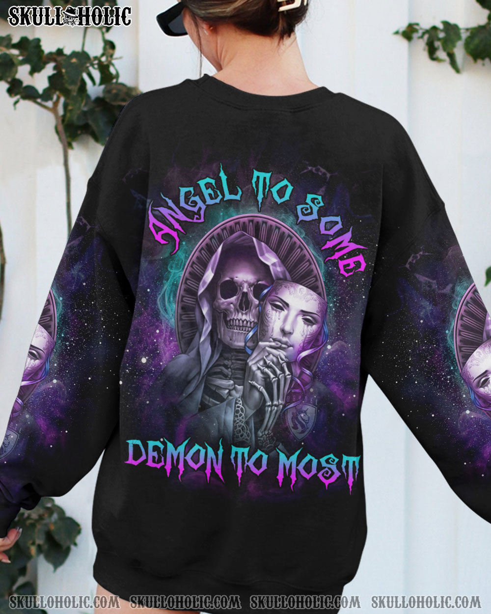 ANGEL TO SOME DEMONS TO MOST ALL OVER PRINT - YHDU2303231