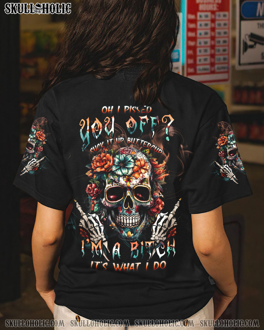 OH I PISSED YOU OFF SKULL ALL OVER PRINT - TLNT2004232