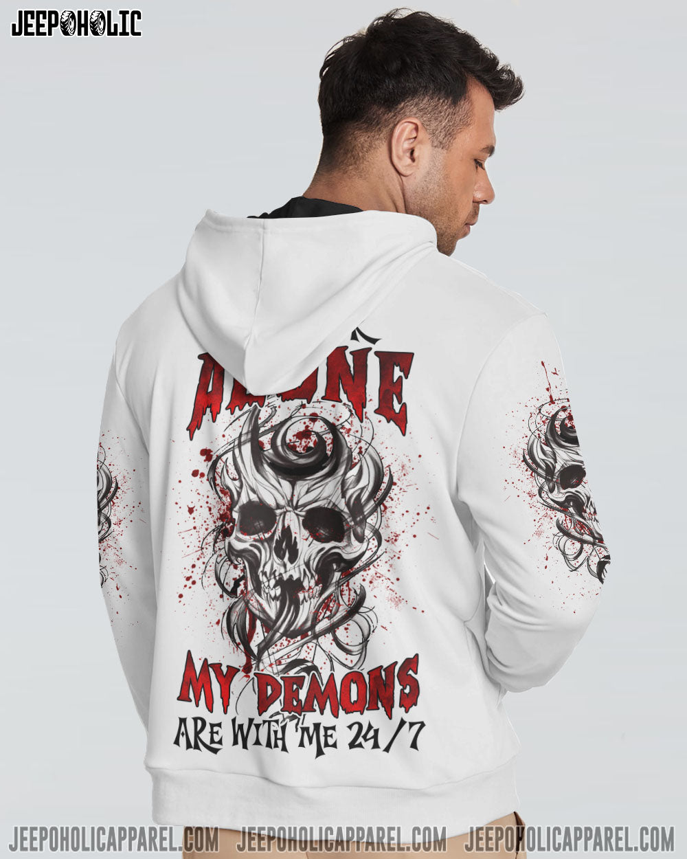 I'M NEVER ALONE SKULL REAPER ALL OVER PRINT - YHLN0302233