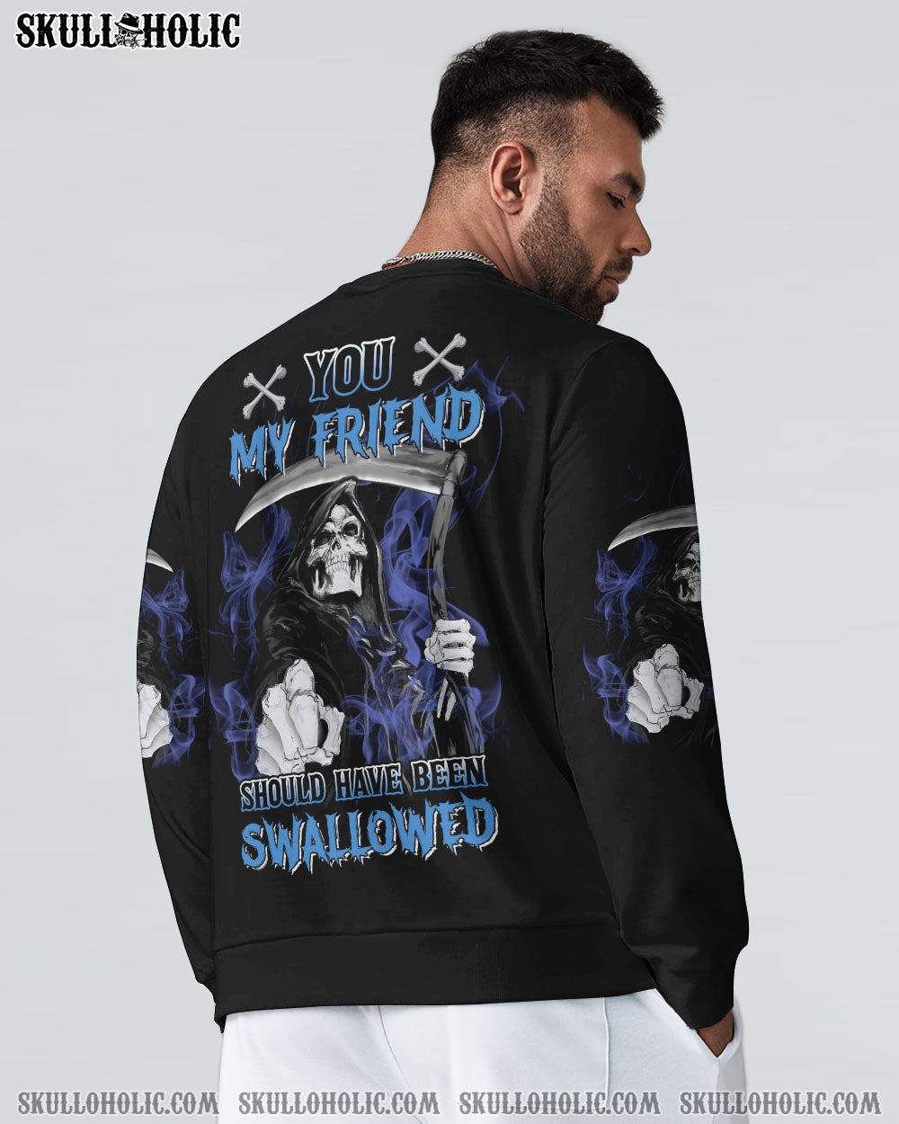 YOU MY FRIEND SHOULD HAVE BEEN SWALLOWED ALL OVER PRINT - YHNT2203232