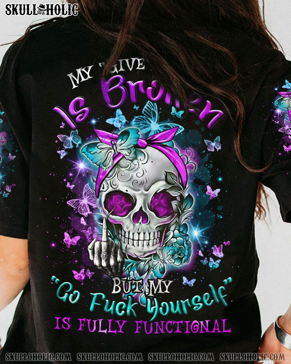 MY GIVE A F SKULL ALL OVER PRINT - TLNO0304232