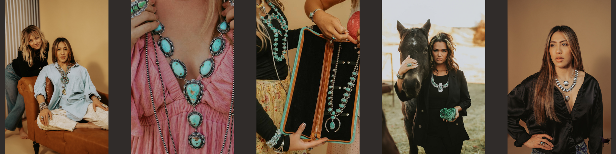 authentic turquoise jewelry from Native American artist