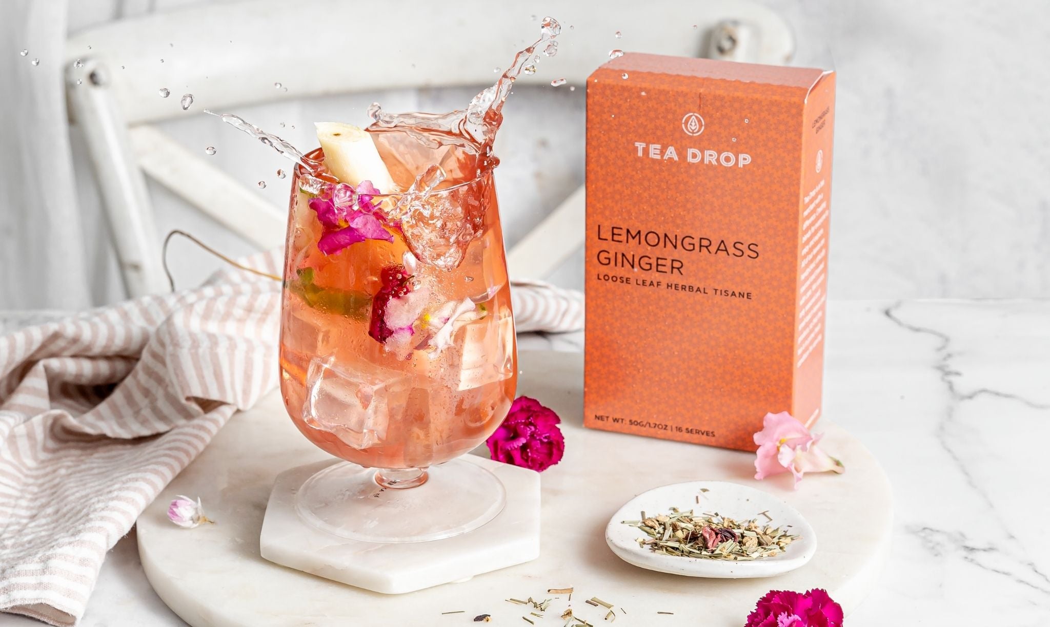 Tea Drops: Citrus Ginger – Made in California