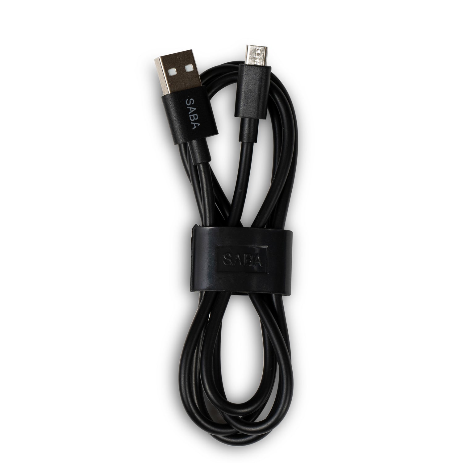 ''SABA PVC Micro USB to USB-A Charging Cable ''''1m, 3ft'''' (20 Count)''