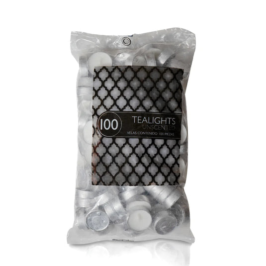 100 Pk SABA Tealight Candles (18 Count)