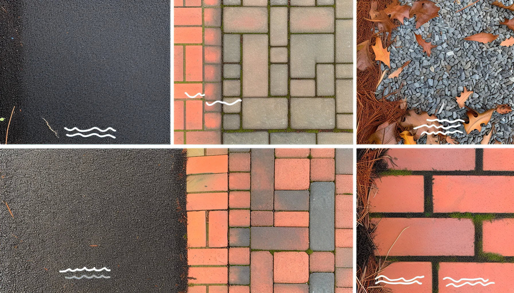 Comparing driveway materials