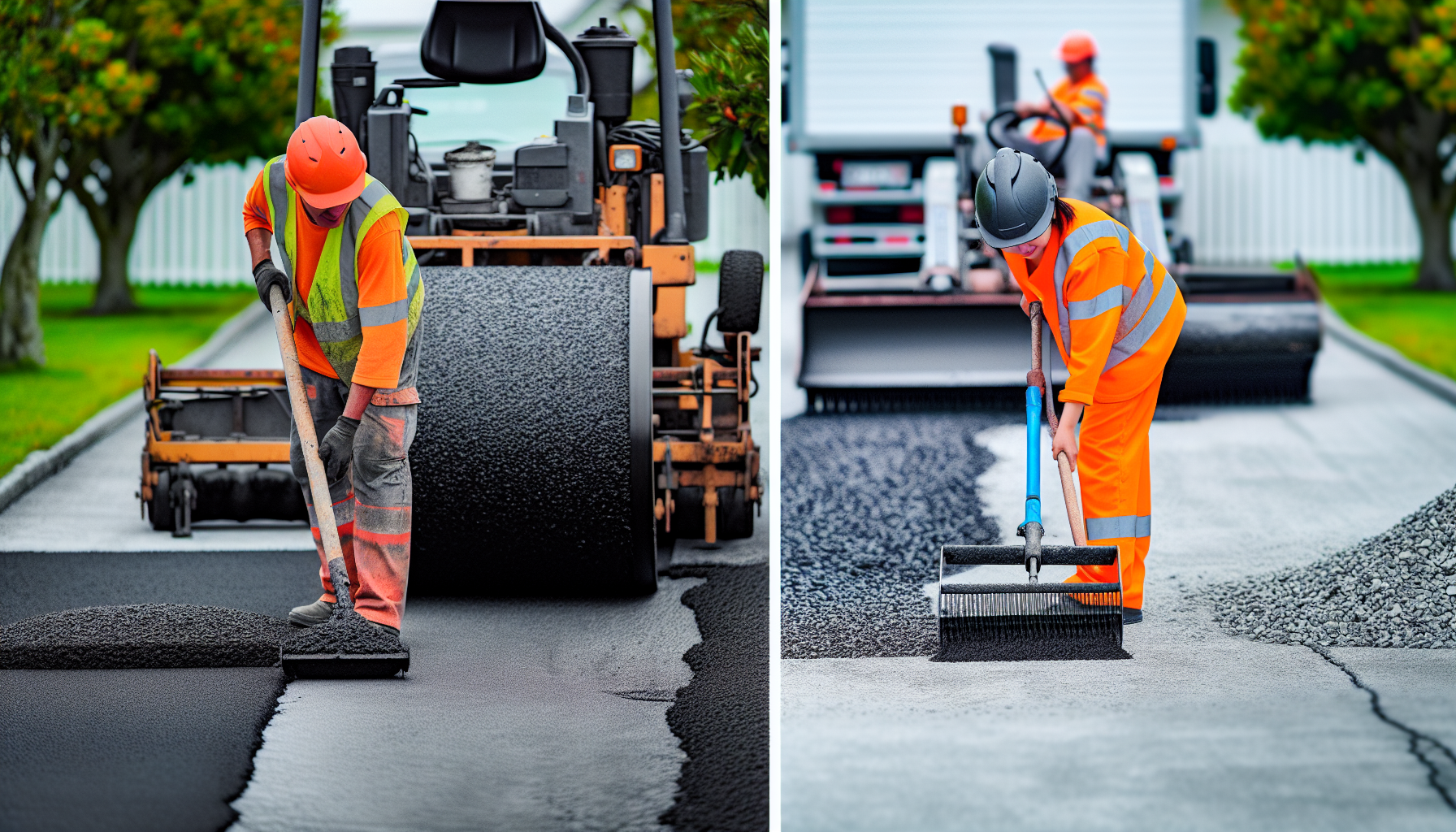 Comparison of maintenance requirements for asphalt millings and gravel driveways