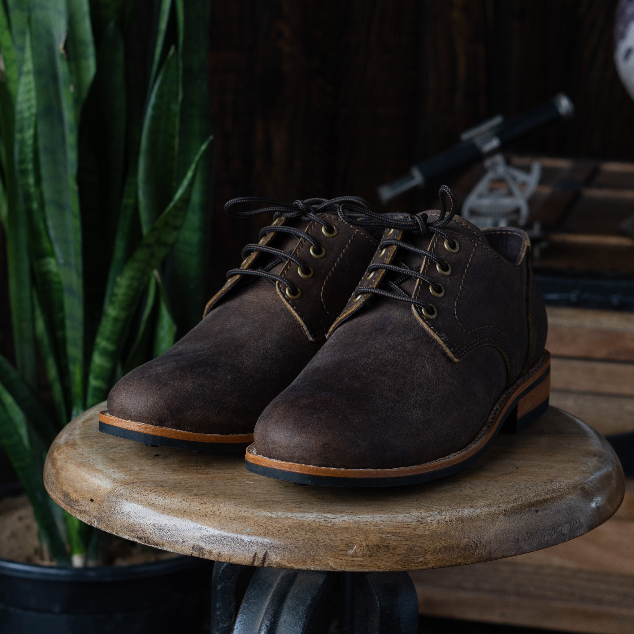 Dublin Shoes (Vintage Brown) Goodyear Welted