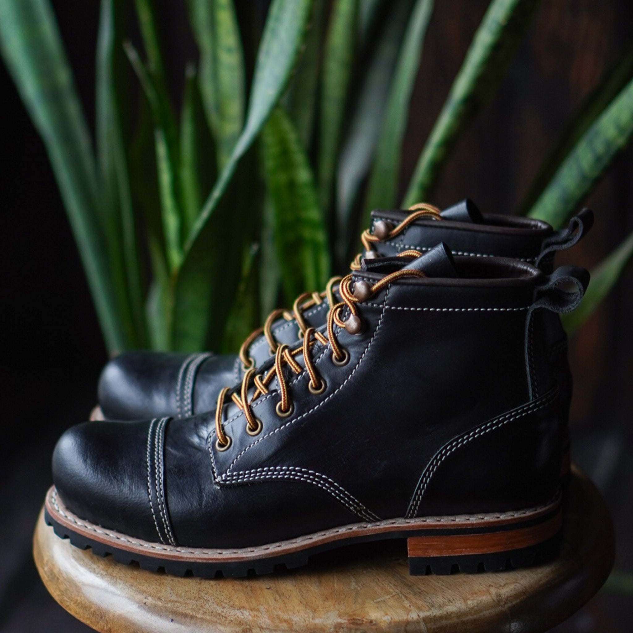 Ranger Boots (Raven Black) Goodyear Welted