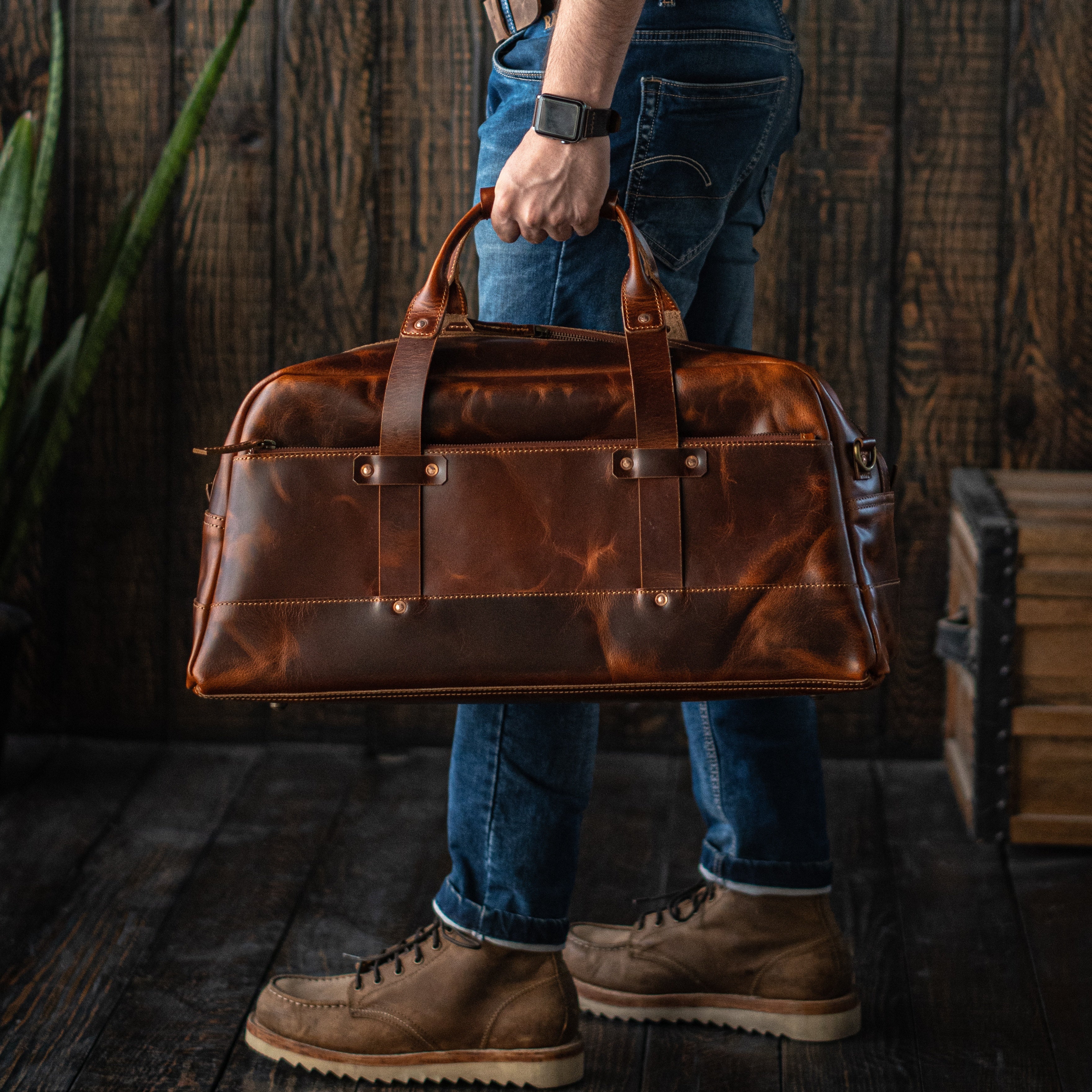 Legacy Duffle (Saddle Tan)