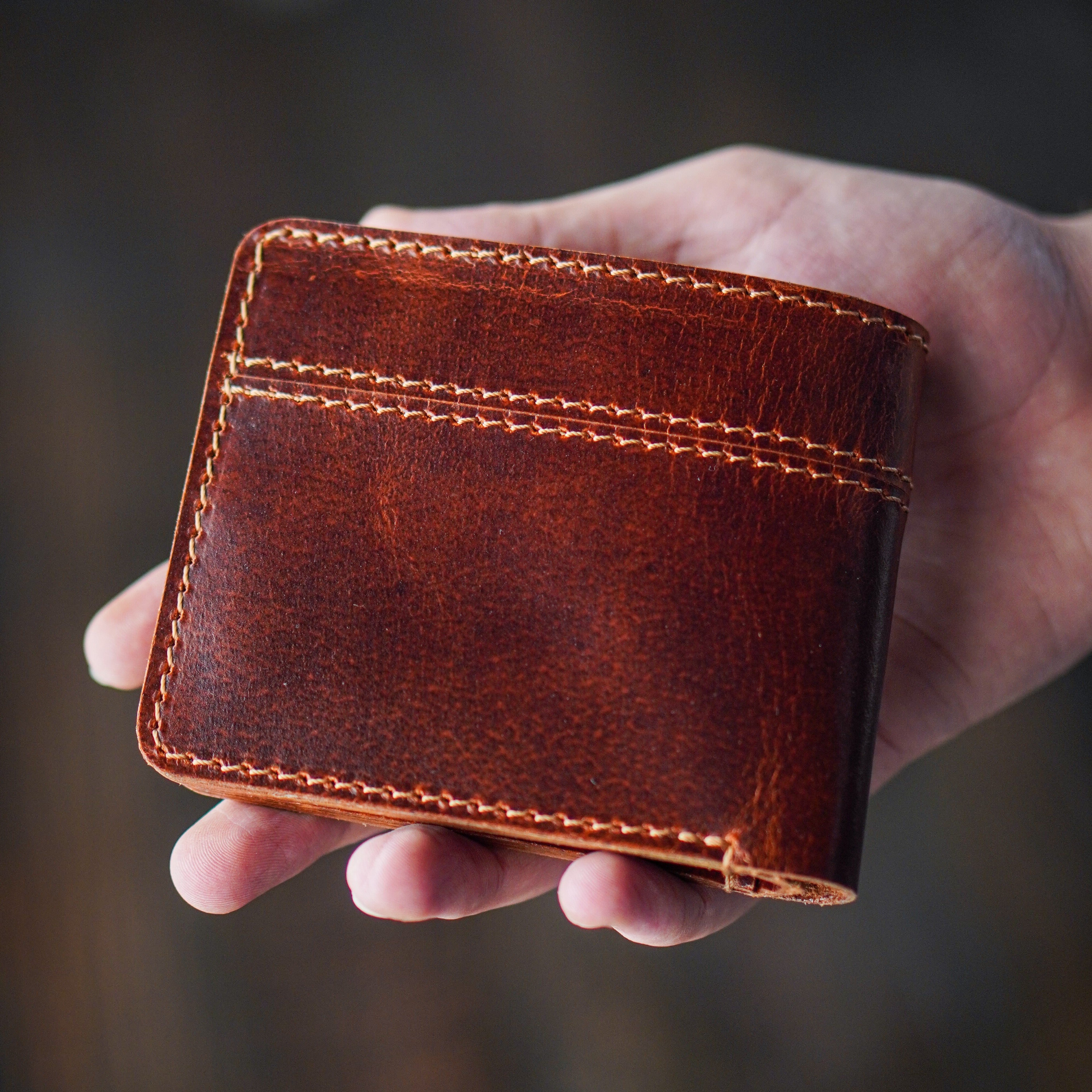 Boston Wallet (Saddle Tan)