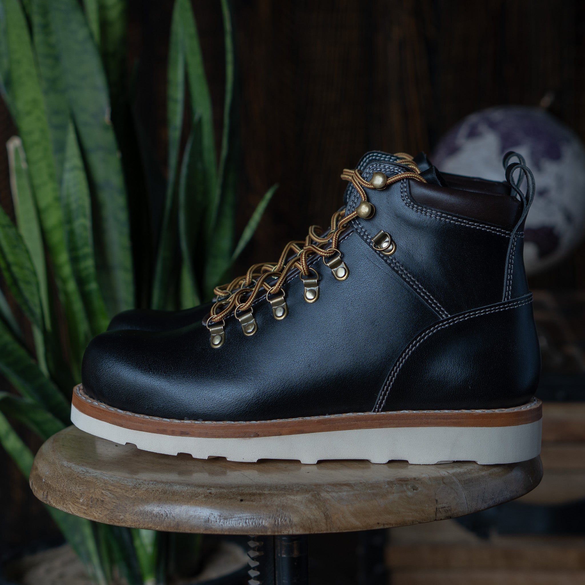 Trail Boots (Raven Black) Goodyear Welted