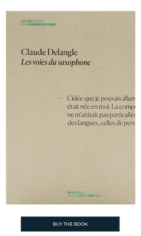 Les voies du saxophone, Claude Delangle's book
