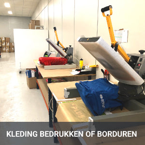 Kleding bedrukken of borduren