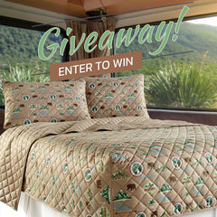 Shavel Home Products RV Bedspread Giveaway