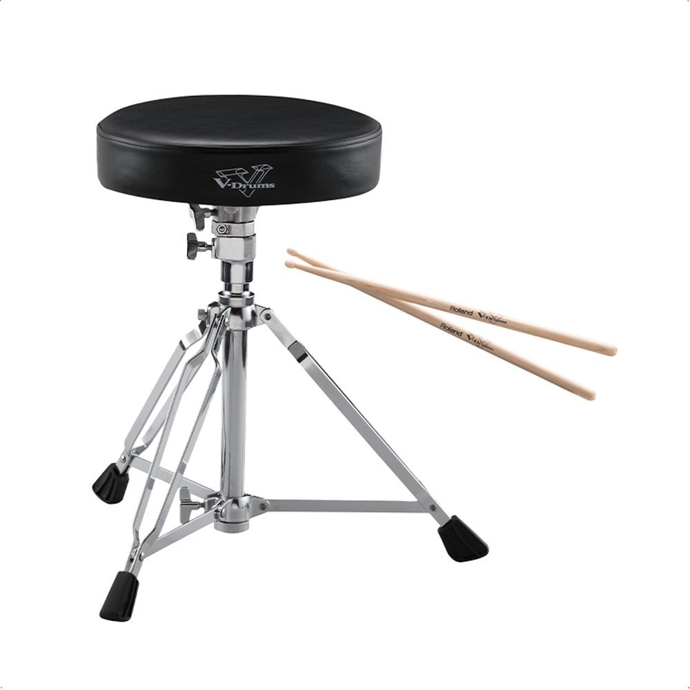 Roland DAP-2X Throne and Drumsticks Accessory Pack | Musical Instruments Accessories | Musical Instruments. Musical Instruments: Accessories By Categories, Musical Instruments. Musical Instruments: Acoustic Drums Accessories, Musical Instruments. Musical Instruments: Drum Hardware by Categories: | Roland