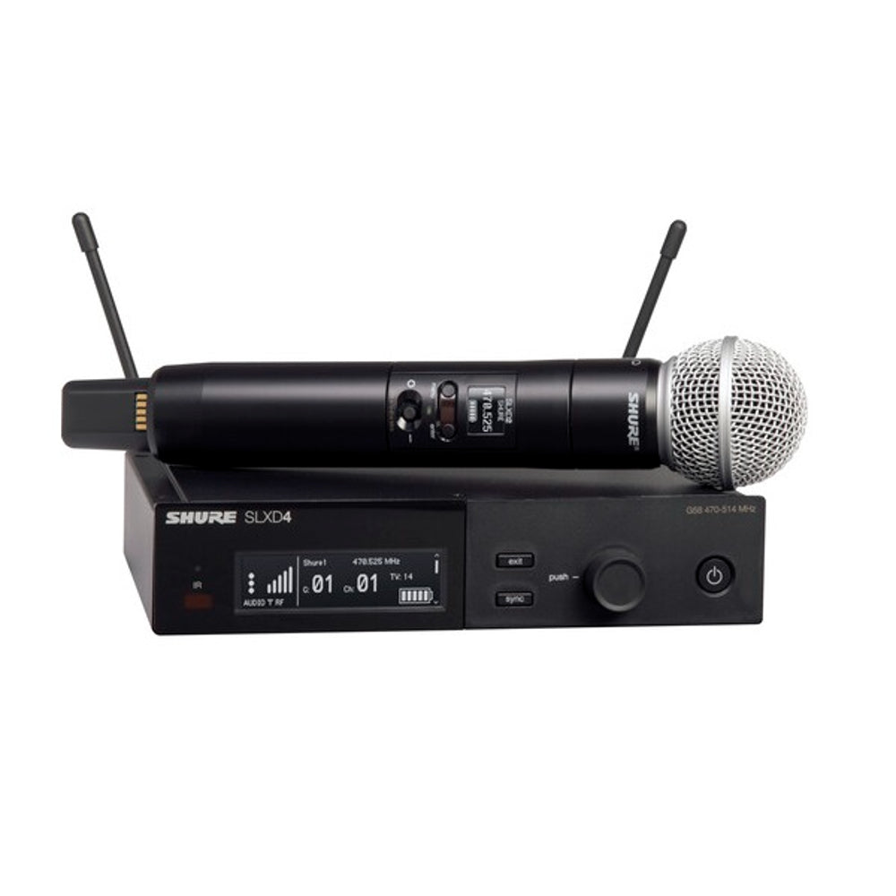 Shure SLXD24/SM58 Digital Wireless Handheld Microphone System (470 to 514 MHz) | Professional Audio | Professional Audio, Professional Audio. Professional Audio: Microphones, Professional Audio. Professional Audio: Wireless Microphones | Shure