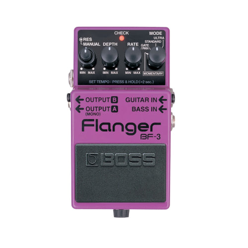Boss BF-3 Flanger Guitar and Bass Effects Pedal | Musical Instruments Accessories | Musical Instruments. Musical Instruments: Accessories By Categories, Musical Instruments. Musical Instruments: Guitar & Bass Pedal By Categories, Musical Instruments. Musical Instruments: Stompbox Pedal | Boss