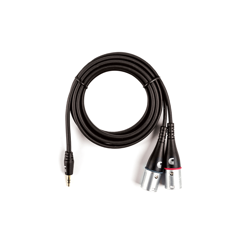 Planet Waves PW-MPXLR-06 Stereo 3.5mm Male to Dual XLR Male Y-Cable (6′) | Professional Audio Accessories | Musical Instruments. Musical Instruments: Accessories By Categories, Musical Instruments. Musical Instruments: Instrument Cable, Musical Instruments. Musical Instruments: Instrument Cable & Connectors By Categories, Musical Instruments. Musical Instruments: Instrument Cable-1, Professional Audio Accessories, Professional Audio Accessories. Professional Audio Accessories: Audio Cable, Professional Audi