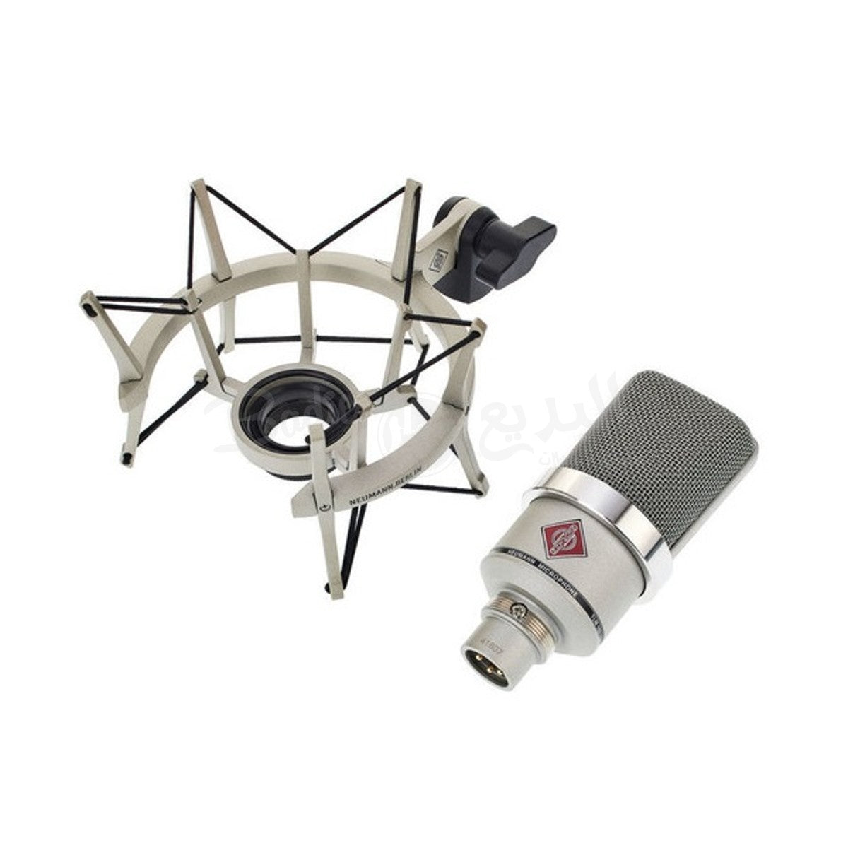 Neumann TLM 102 Studio Set Cardioid Large Diaphragm Condenser Microphone with Shock Mount (Nickel)